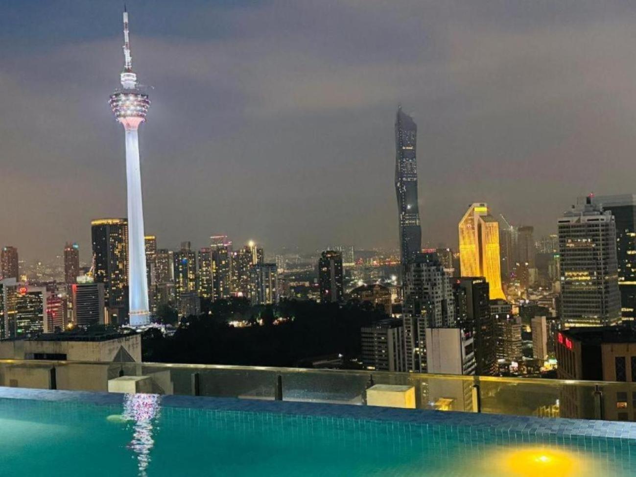 Апартаменты The Luxe Colony Klcc By Sky Pool Куала-Лумпур Экстерьер фото