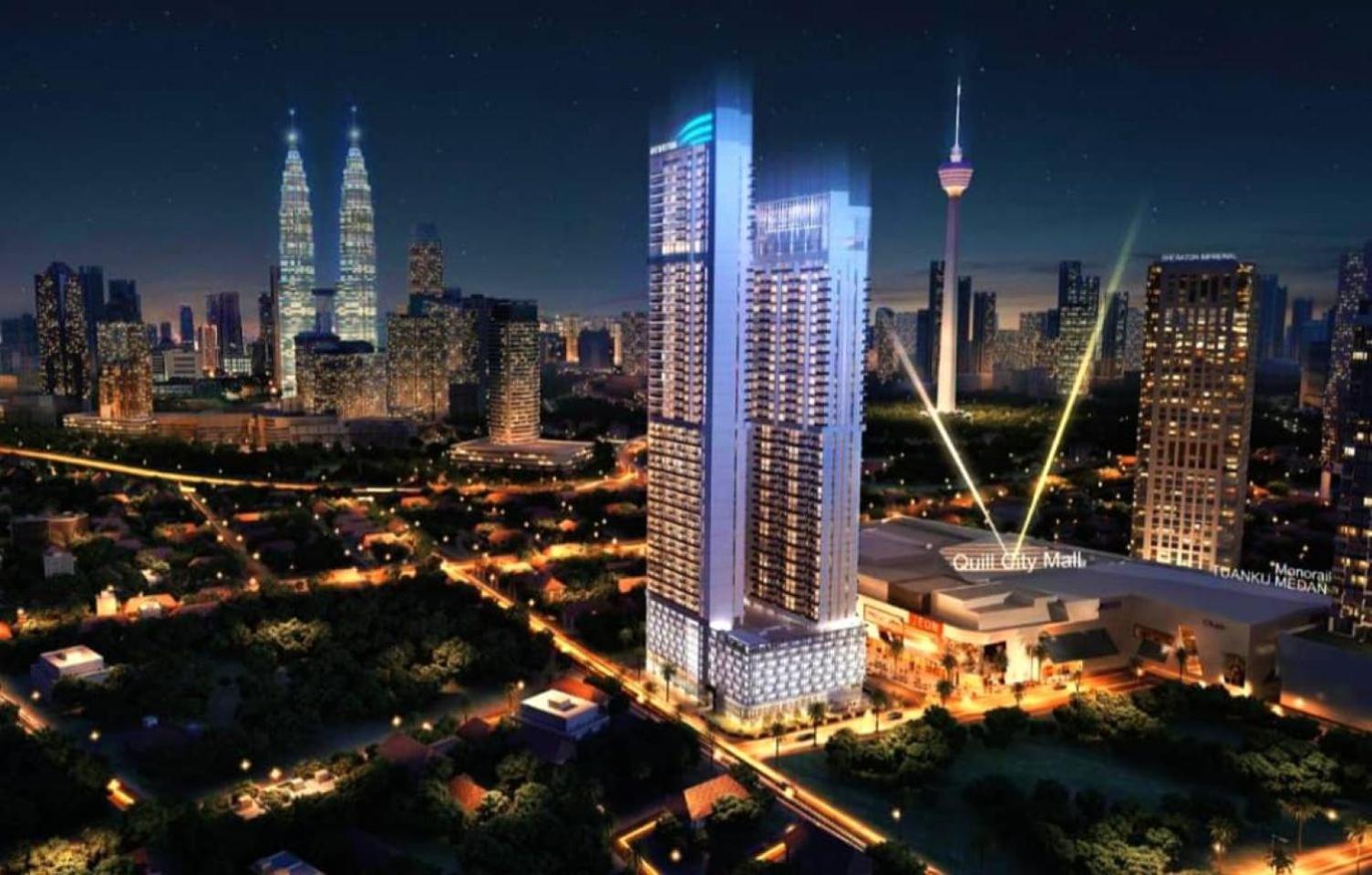Апартаменты The Luxe Colony Klcc By Sky Pool Куала-Лумпур Экстерьер фото